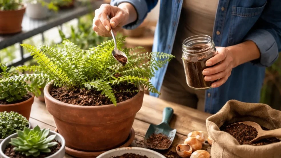 Borra de café pode virar aliada de jardins e vasos, mas exige cuidado na aplicação