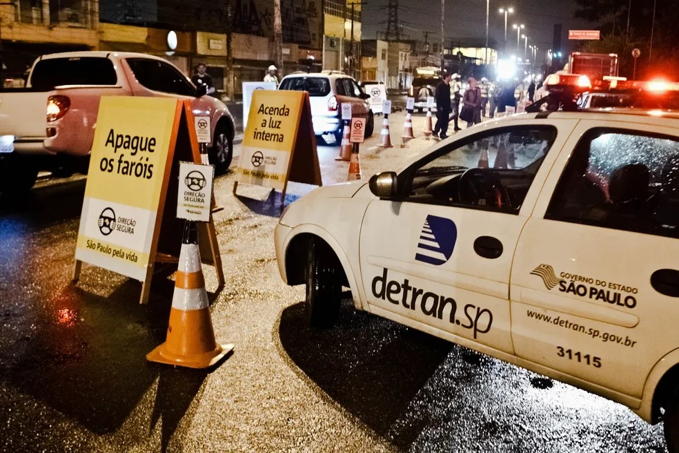 Operação Lei Seca em Franca fiscaliza 837 motoristas, com 8 recusas ao bafômetro