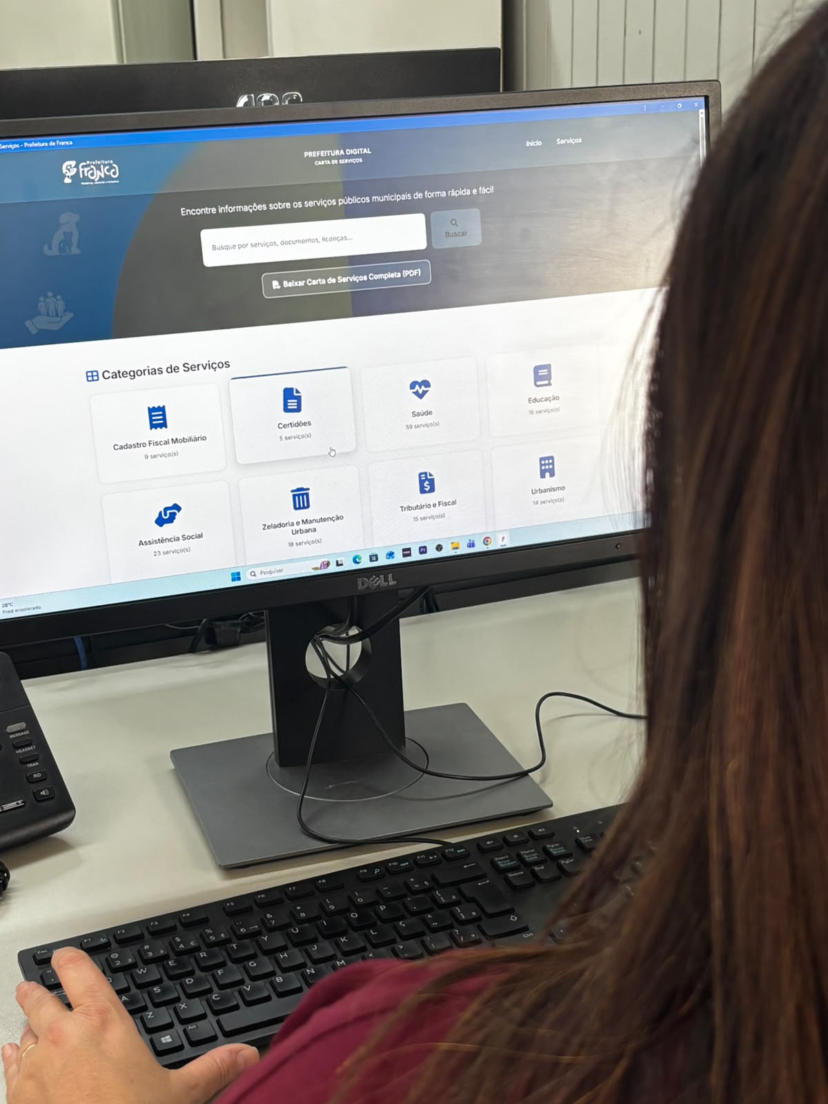 Plataforma da Prefeitura de Franca agiliza pedidos de certidões e serviços online