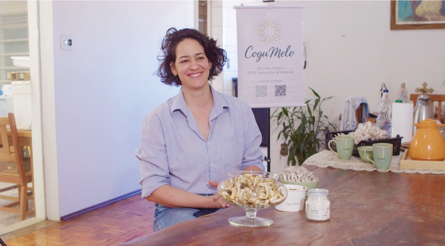 Empresária francana transforma produção artesanal de cogumelo em negócio sustentável