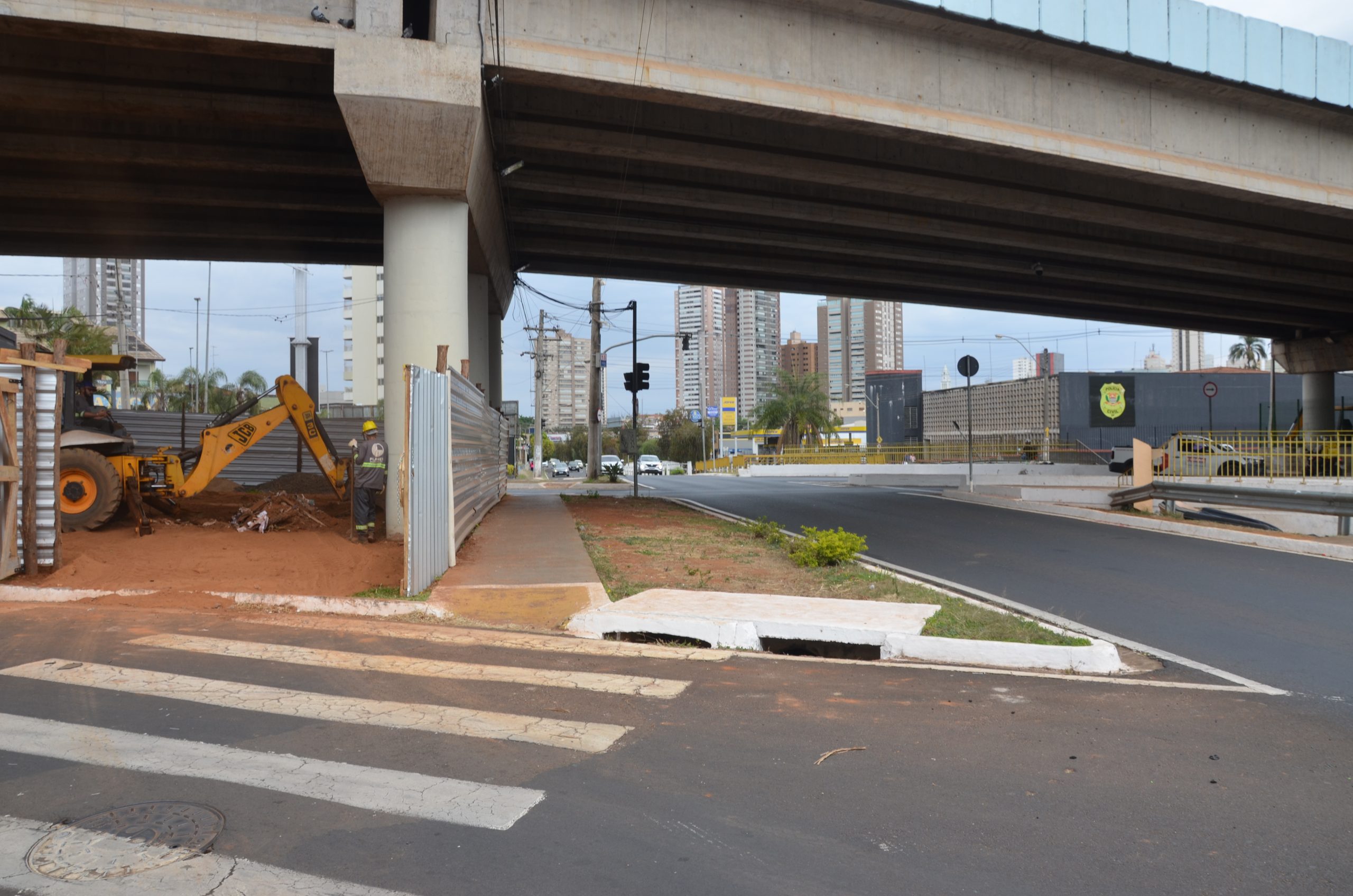 Obras no Córrego Cubatão alteram trânsito no Viaduto Dona Quita nesta quinta, 27