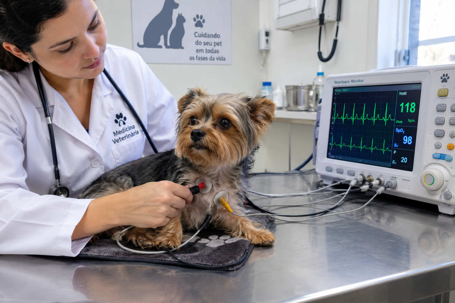 Cães e gatos: hipertensão silenciosa afeta visão, rins, coração e sistema nervoso