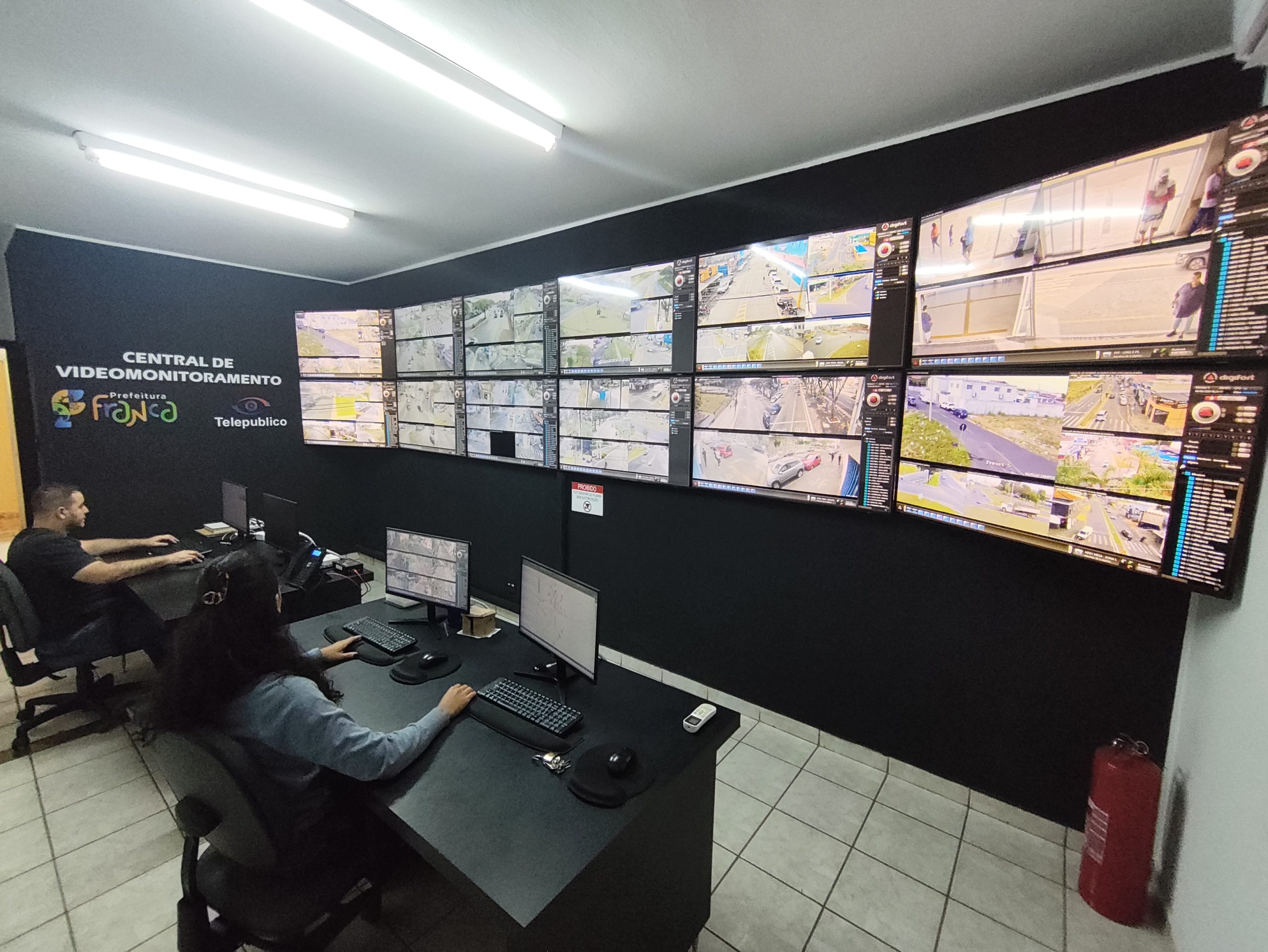 Central de Monitoramento ajuda em 39 prisões e recuperação de 7 veículos em Franca