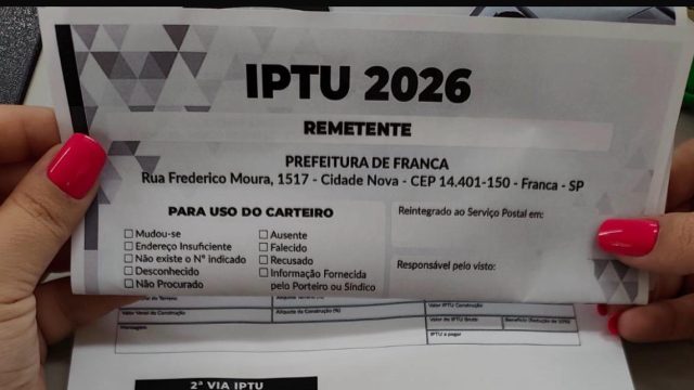 Prazo para solicitar redução do IPTU 2027 termina nesta quarta-feira, dia 30 de setembro
