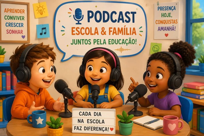 Alunos da EMEB ‘Rubens Zumstein’ criam Grêmio Estudantil e lançam podcast em Franca