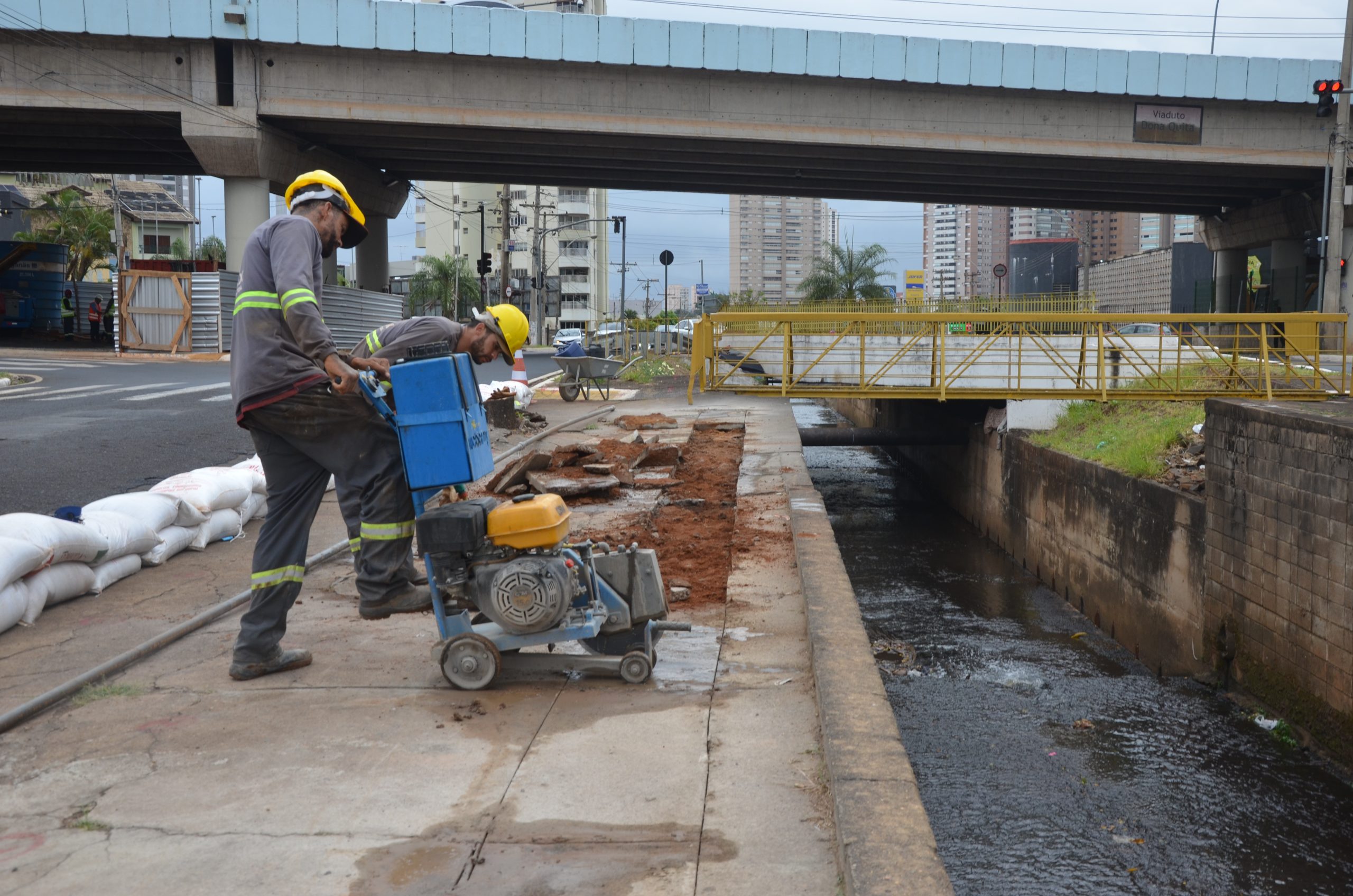 Obras no Córrego Cubatão começam nesta quarta, 02, com interdições no trânsito