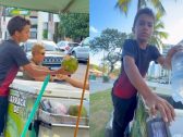 Menino de 12 anos dá água de graça a desconhecido e ganha surpresa para toda a família