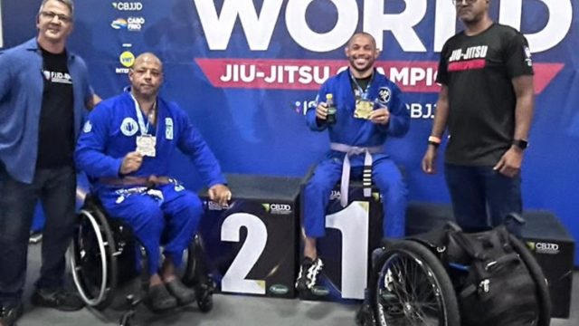 Francano é bicampeão mundial de Parajiu-jitsu e agora quer ir ao Mundial em Abu Dhabi