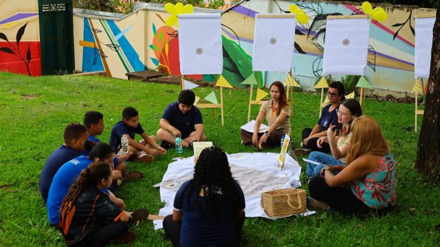 CAPS Amanhecer recebe alunos para desmistificar saúde mental em Patrocínio Paulista