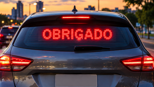 Luz de cortesia no trânsito brasileiro: projeto quer liberar luminoso de “obrigado” nos veículos